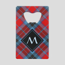 Clan MacTavish Tartan Credit Card Bottle Opener