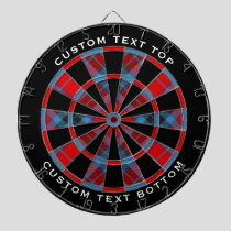 Clan MacTavish Tartan Dart Board