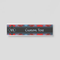 Clan MacTavish Tartan Door Sign