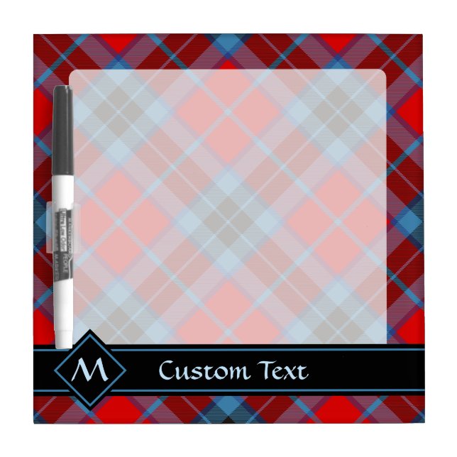 Clan MacTavish Tartan Dry Erase Board (Front)
