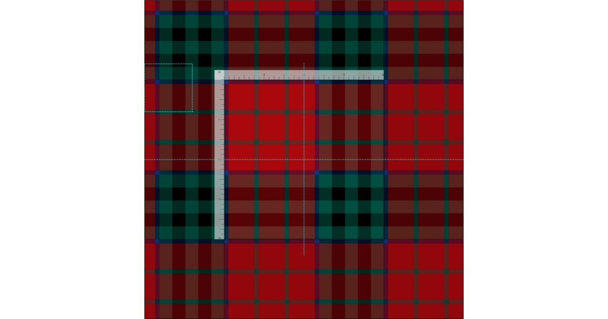 MacTavish Modern Tartan Hoodie Blanket