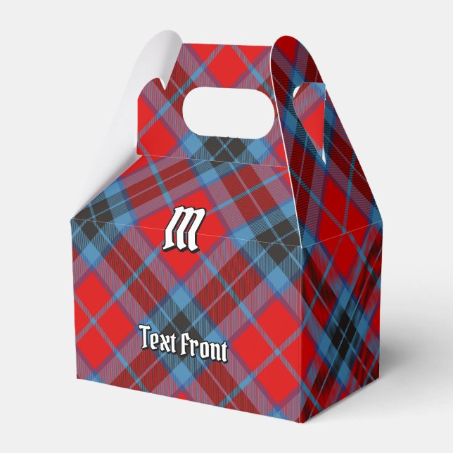Clan MacTavish Tartan Favor Boxes (Front Side)