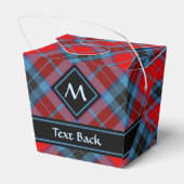 Clan MacTavish Tartan Favor Boxes (Back Side)