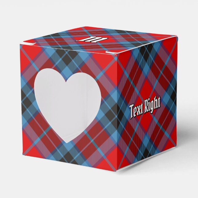 Clan MacTavish Tartan Favor Boxes (Front Side)