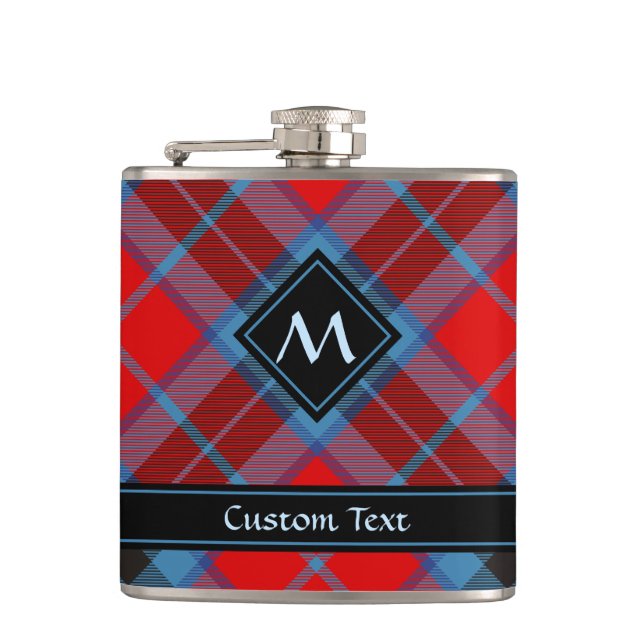 Clan MacTavish Tartan Flask (Front)