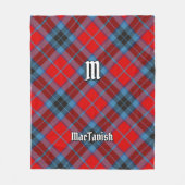 Clan MacTavish Tartan Fleece Blanket (Front)
