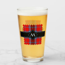 Clan MacTavish Tartan Glass