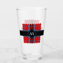 Clan MacTavish Tartan Glass