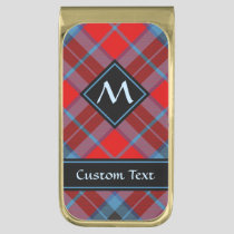 Clan MacTavish Tartan Gold Finish Money Clip