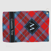 Clan MacTavish Tartan Golf Towel (Horizontal)