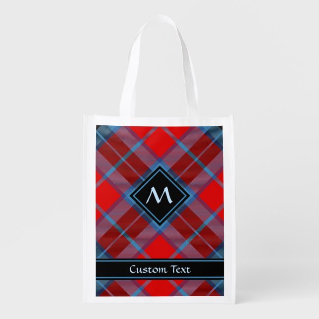 Clan MacTavish Tartan Grocery Bag (Front)