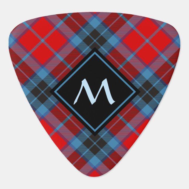 Clan MacTavish Tartan Guitar Pick (Front)