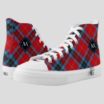 Clan MacTavish Tartan High-Top Sneakers