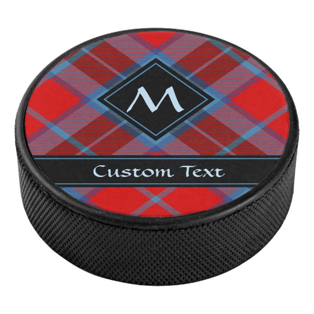 Clan MacTavish Tartan Hockey Puck (3/4)