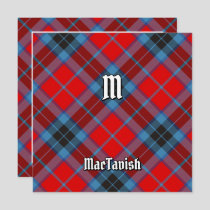 Clan MacTavish Tartan Invitation