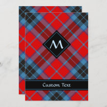 Clan MacTavish Tartan Invitation