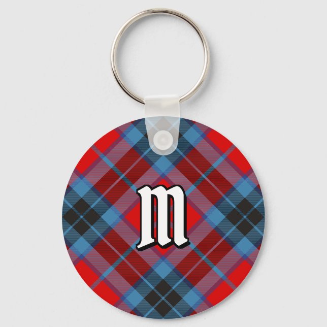 Clan MacTavish Tartan Keychain (Front)