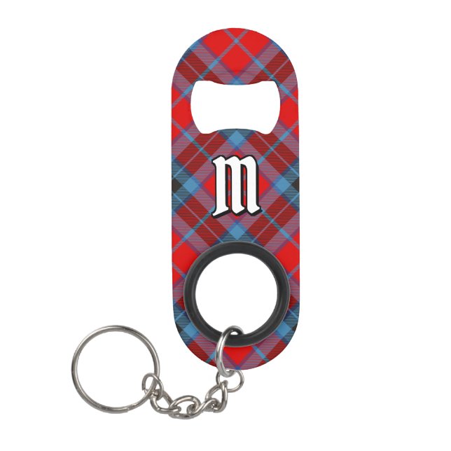 Clan MacTavish Tartan Keychain Bottle Opener (Front)