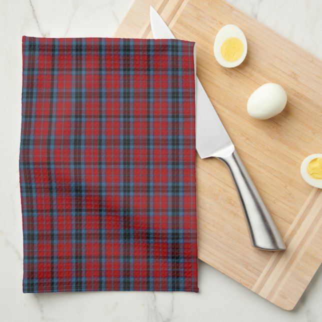 Clan MacTavish Tartan   Kitchen Towel (Quarter Fold)