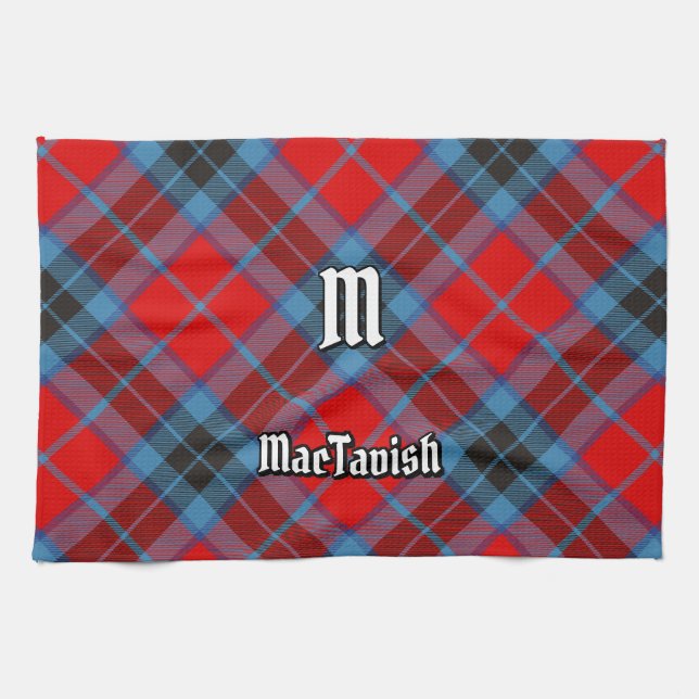 Clan MacTavish Tartan Kitchen Towel (Horizontal)