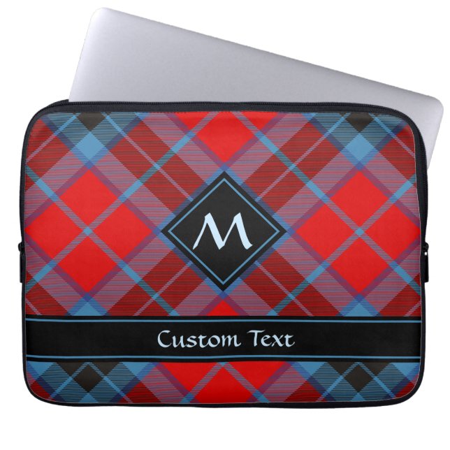 Clan MacTavish Tartan Laptop Sleeve (Front)