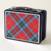 Clan MacTavish Tartan Metal Lunch Box (Back)