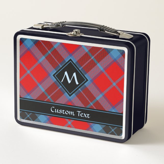 Clan MacTavish Tartan Metal Lunch Box (Front)