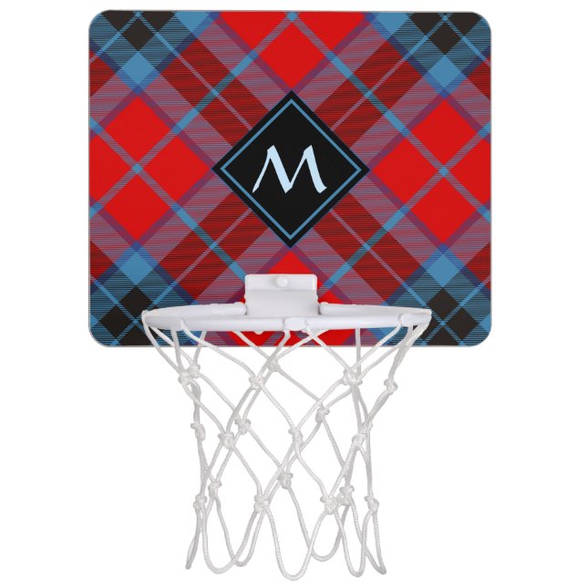 Clan MacTavish Tartan Mini Basketball Hoop (Front)