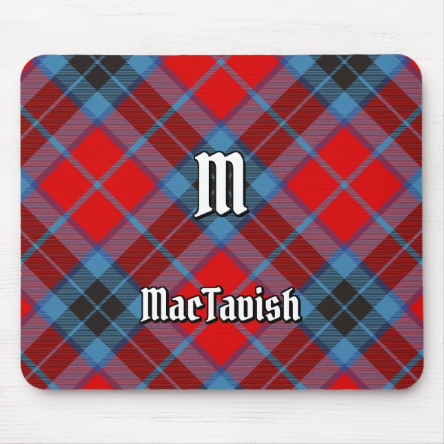 Clan MacTavish Tartan Mouse Pad (Front)