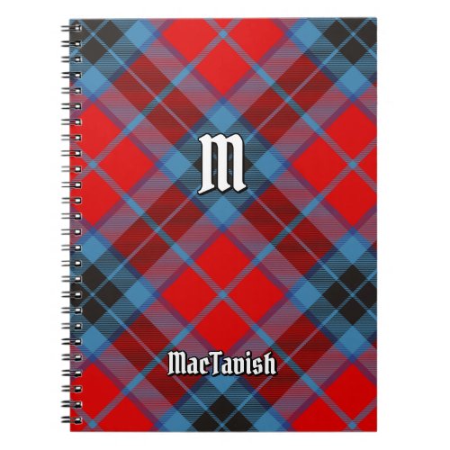 Clan MacTavish Tartan Notebook