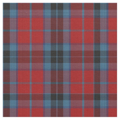 Clan MacTavish Tartan Pattern Fabric