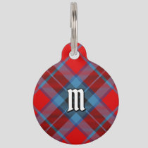 Clan MacTavish Tartan Pet ID Tag