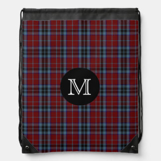 Clan MacTavish Tartan Plaid Monogram Backpack
