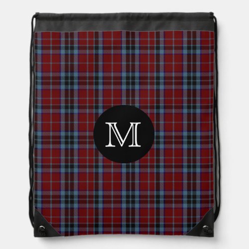 Clan MacTavish Tartan Plaid Monogram Backpack