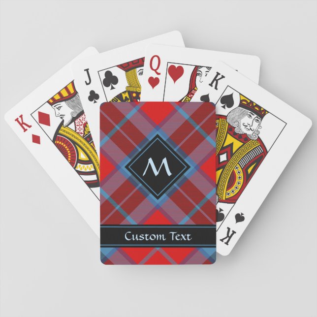 Clan MacTavish Tartan Playing Cards (Back)