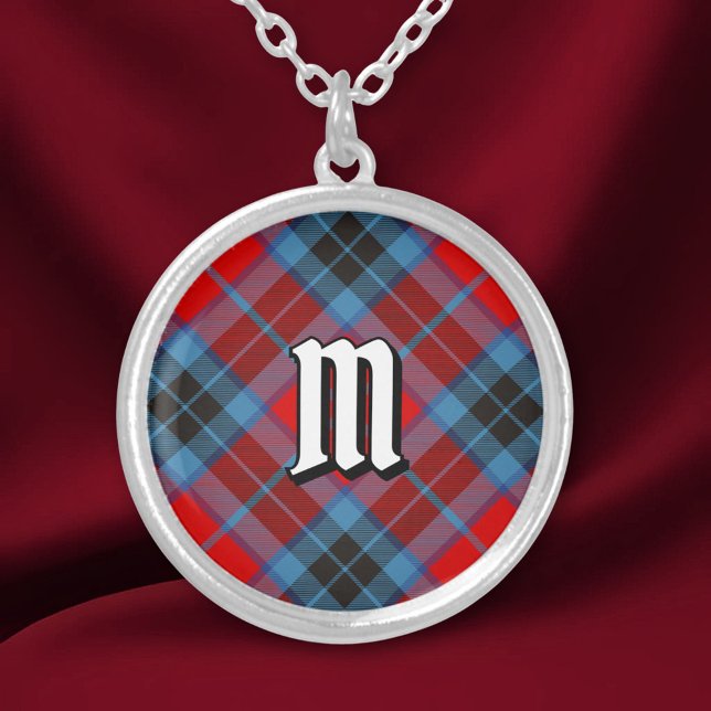 Clan MacTavish Tartan Silver Plated Necklace (Creator Uploaded)