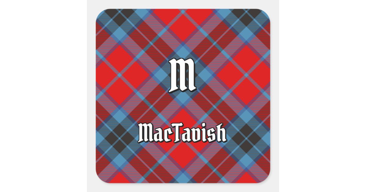 MacTavish Family Tartan - 2D T-shirt
