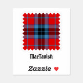 Clan MacTavish Tartan Sticker (Sheet)