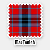 Clan MacTavish Tartan Sticker (Front)