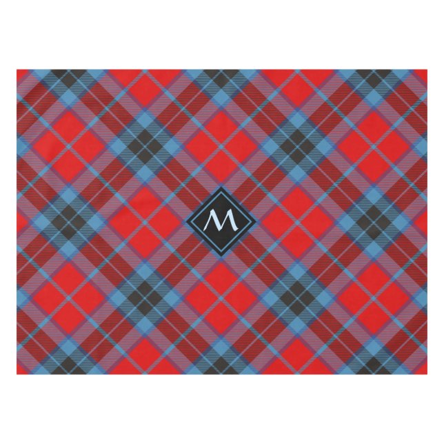 Clan MacTavish Tartan Tablecloth (Front (Horizontal))