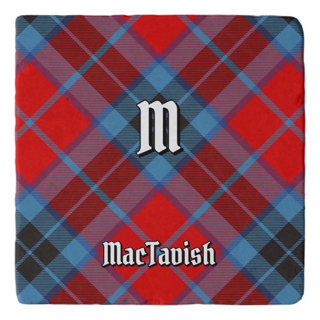 Clan MacTavish Tartan Trivet (Front)