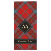 Clan MacTavish Tartan Wood Flash Drive (Front Vertical)