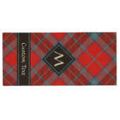 Clan MacTavish Tartan Wood Flash Drive (Front)