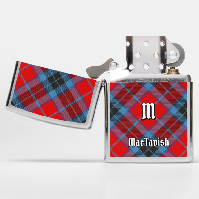 Clan MacTavish Tartan Zippo Lighter (Opened)