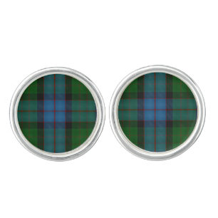 Clan MacWilliam Plaid Cuff Links