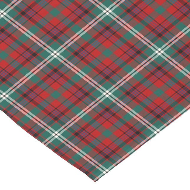 Clan Maguire Tartan Pattern Irish Plaid Short Table Runner Zazzle