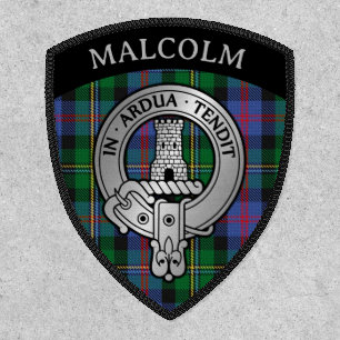 Clan Malcolm [EDIT] Crest & Tartan Patch