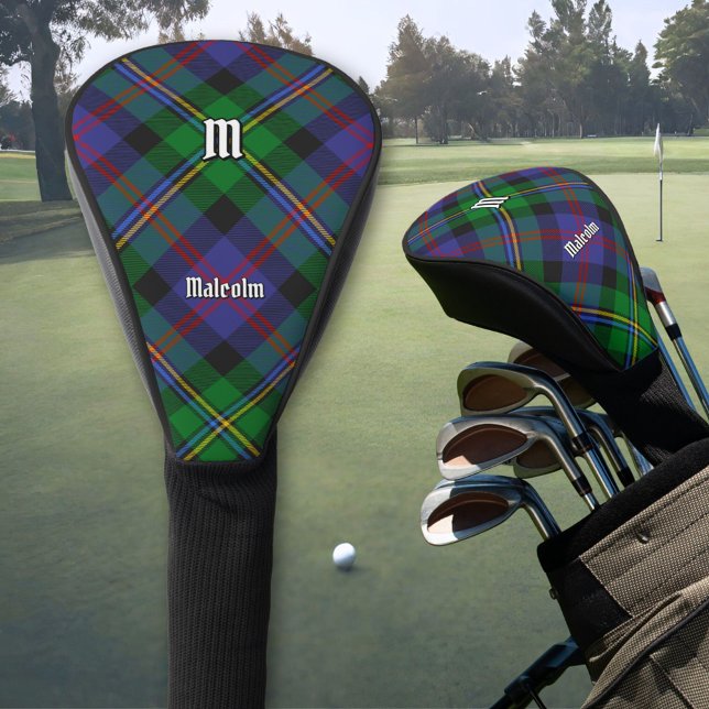 Clan Malcolm Tartan Golf Head Cover (Creator Uploaded)