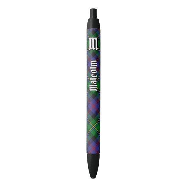 Clan Malcolm Tartan Pen (Front Vertical)