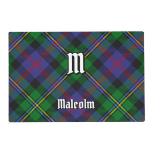 Clan Malcolm Tartan Placemat